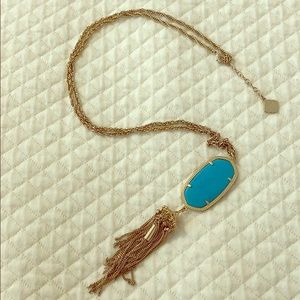 Kendra Scott Turquoise Rayne Necklace